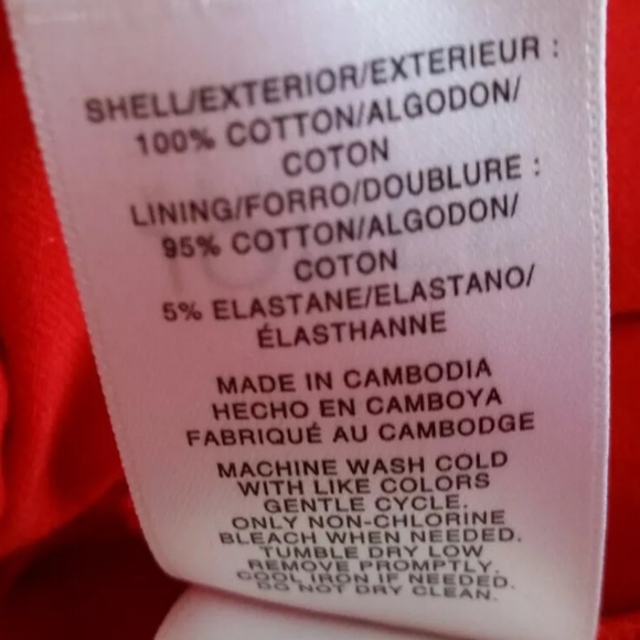 Jones New York Red Signature Skort w/Shorts - Picture 8 of 9